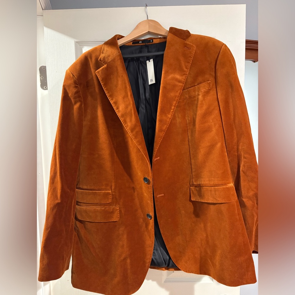 Banana Republic Burnt Orange Blazer 48L NWT